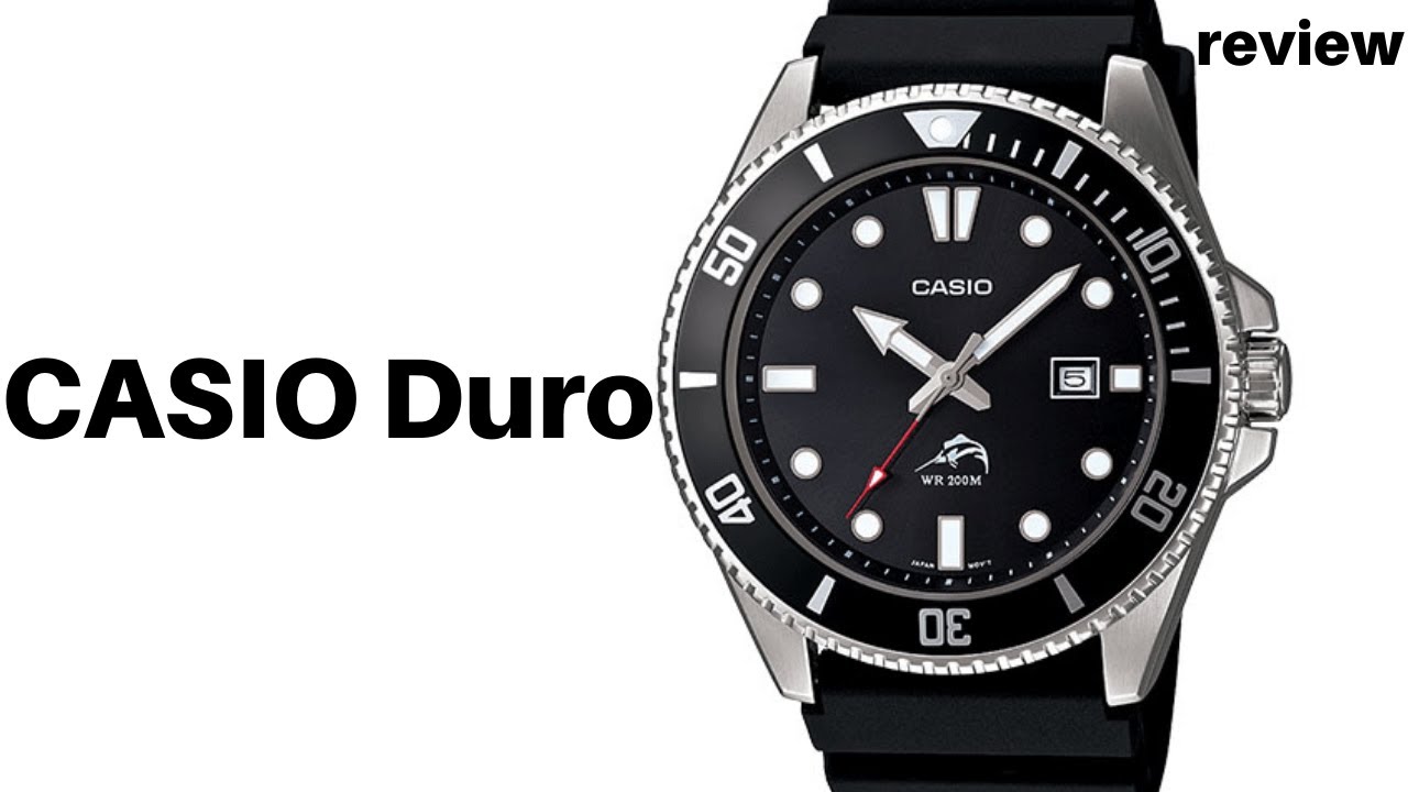 CASIO DURO - O Relógio de Mergulho mais BARATO do Mundo
