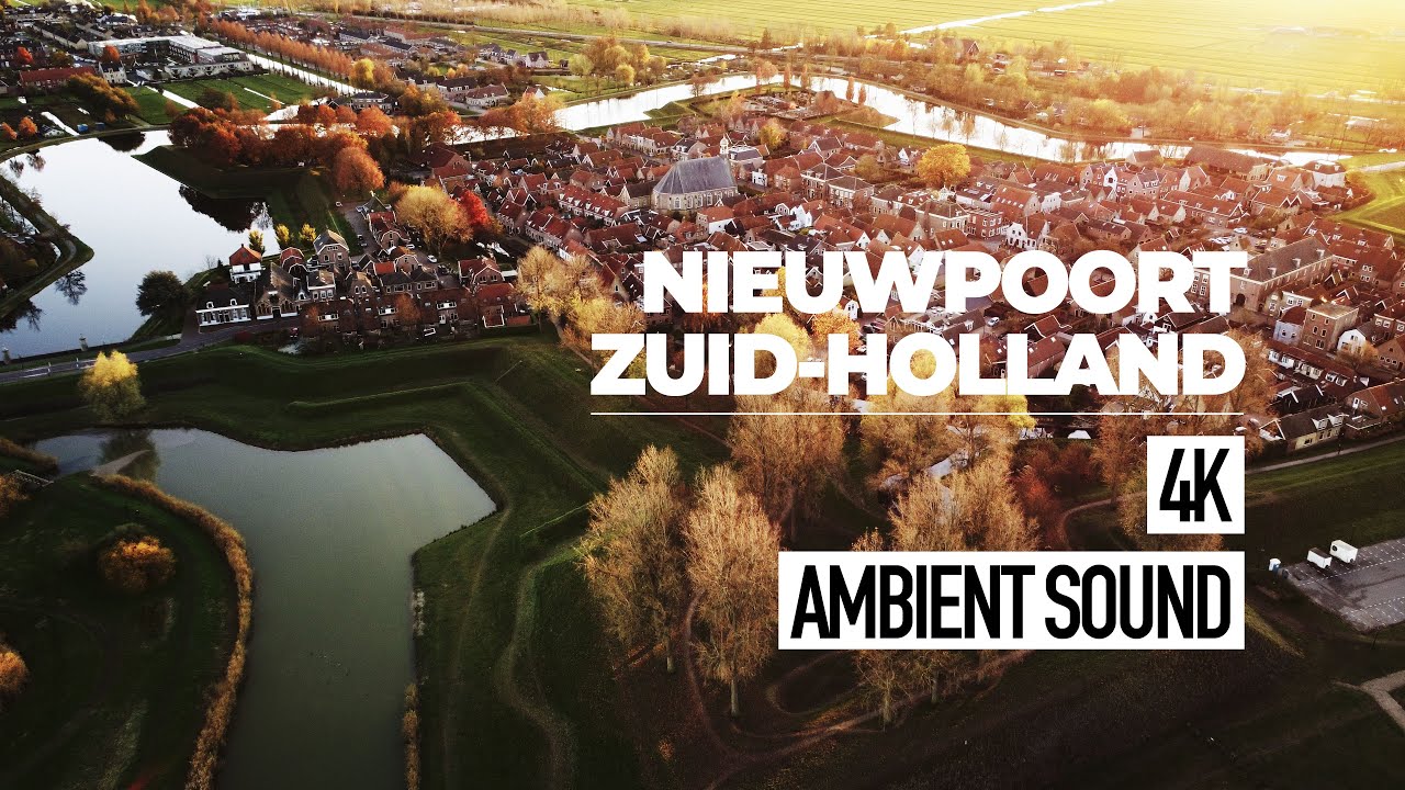 Vestingstad Nieuwpoort - op pad in Zuid-Holland / Dutch, Tiny and Fortified. Awesome! | 4K Walk