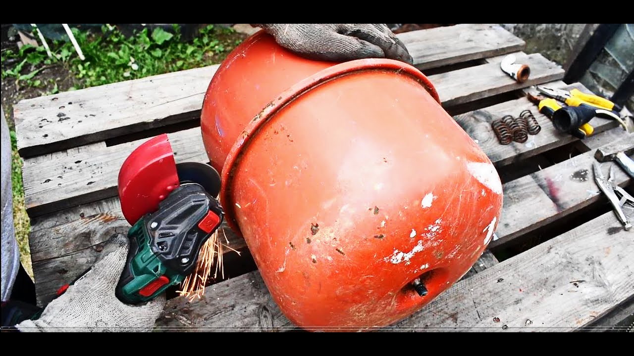 OLD EXPANSION VESSEL ???  What can you do from this /Homemade DONER (GYRO) Machine