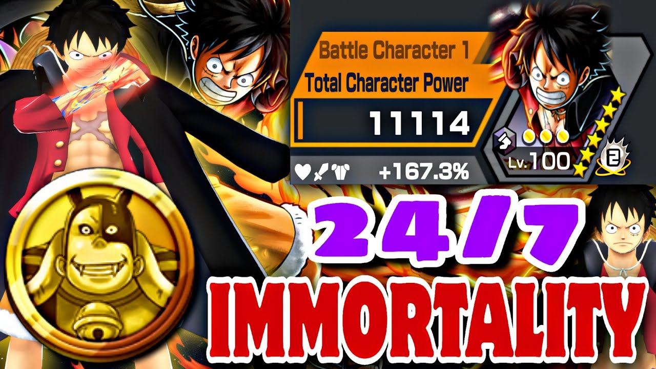 NEW RED ROC LUFFY IS IMMORTAL (PARTIALLY) 😤