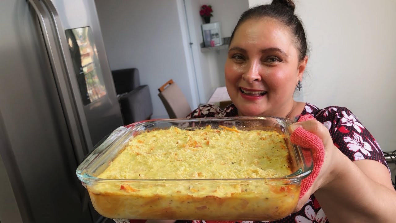 SUFLÊ DE FRANGO | RECEITA LEVE E SABOROSA | Nanda Mel