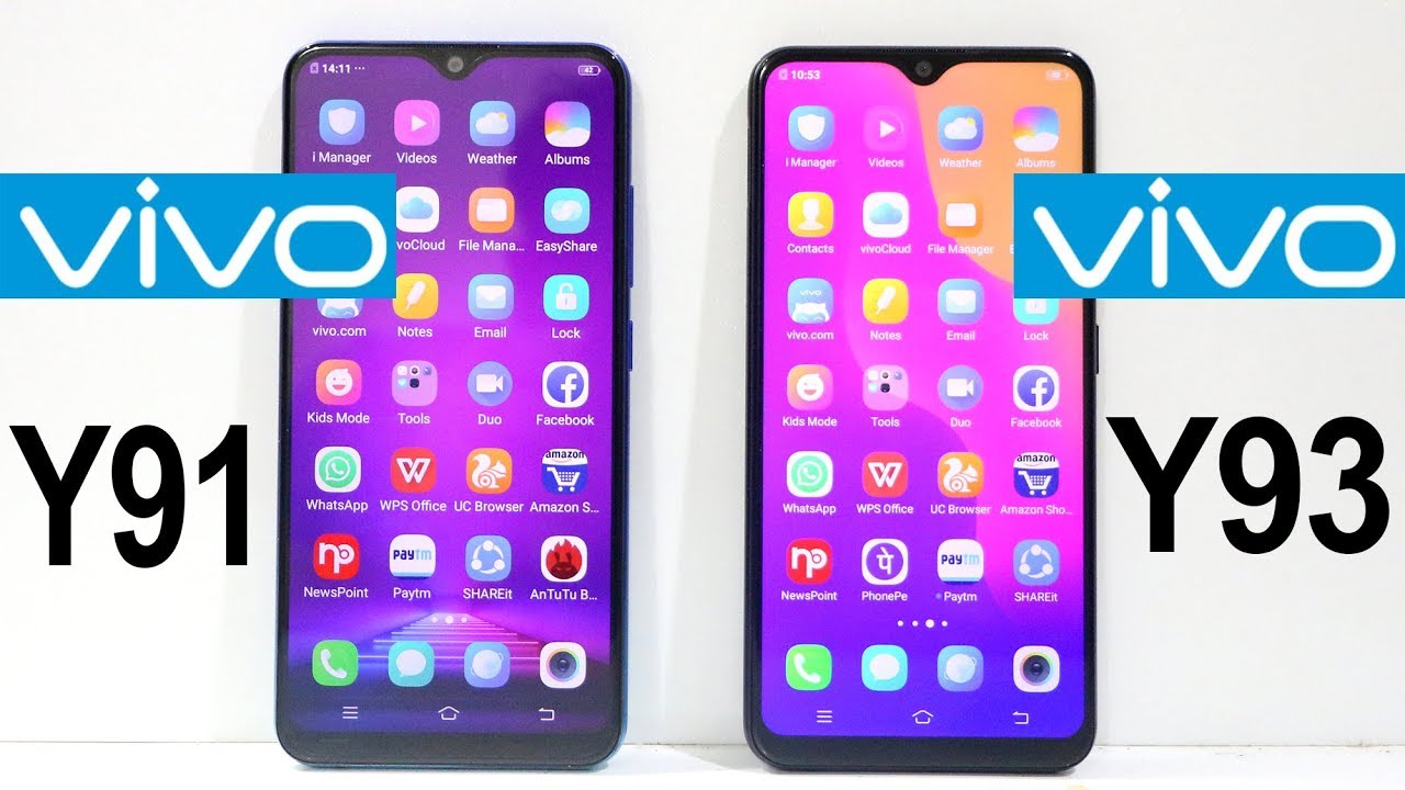 Vivo Y91 Vs Vivo Y93 Speed Test