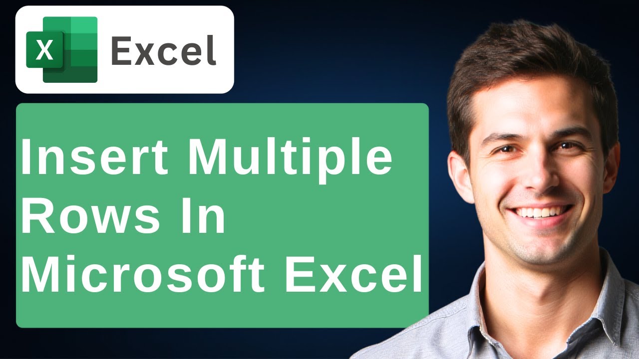 How To Insert Multiple Rows In Microsoft Excel (The Simplest Way) [2026 Guide]