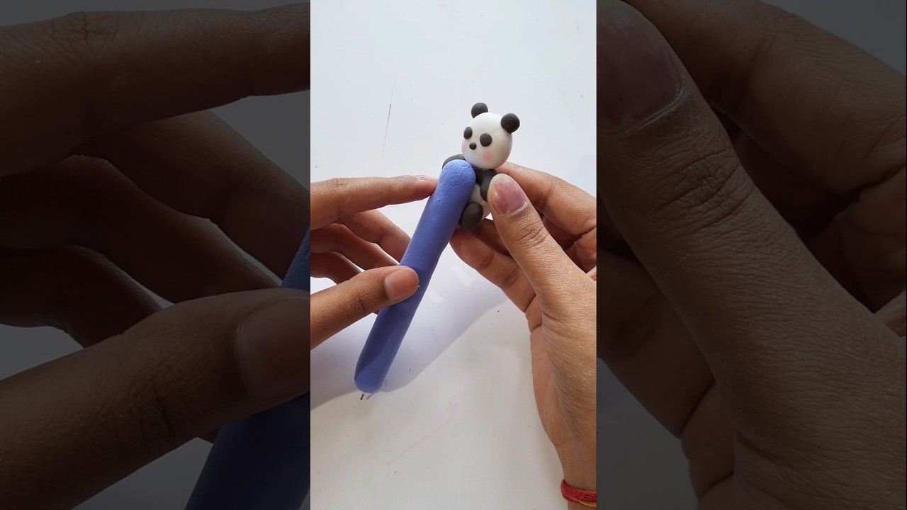 Diy pen #clay #clayart #youtubeshorts #trendingshorts #artshorts
