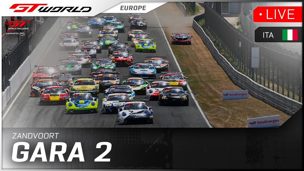 LIVE | Gara 2 | Zandvoort | GT World Challenge powered by AWS 2026 (Italiano)