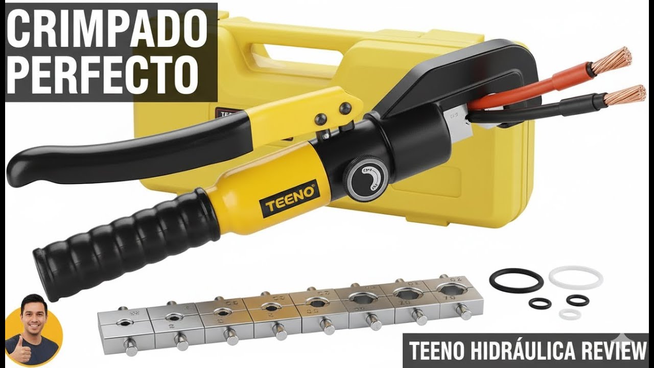 TEENO Crimpadora Hidráulica: La Herramienta Esencial para un Engarzado Perfecto