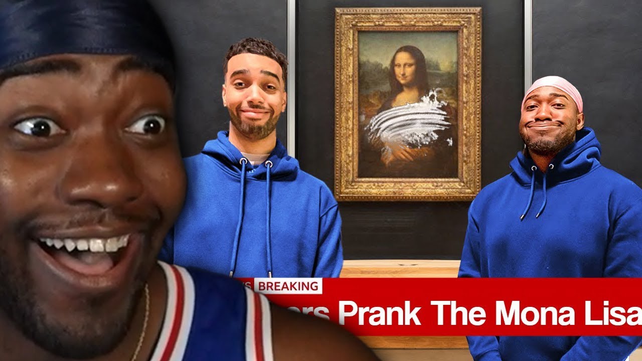 JiDion Reacts To Pranking The Mona Lisa With Niko Omilana!