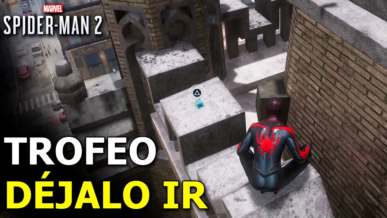 Trofeo Déjalo Ir en Spider-Man 2 🏆 ¿Dónde esta el Trofeo de Ciencias? 🧊