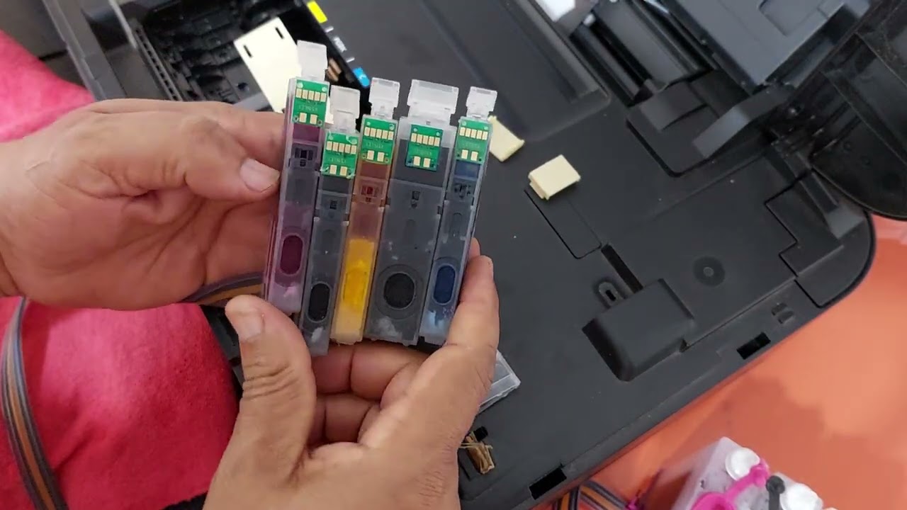 Como Instalar Bulk Ink na Canon IX6810 | Passo a Passo Completo