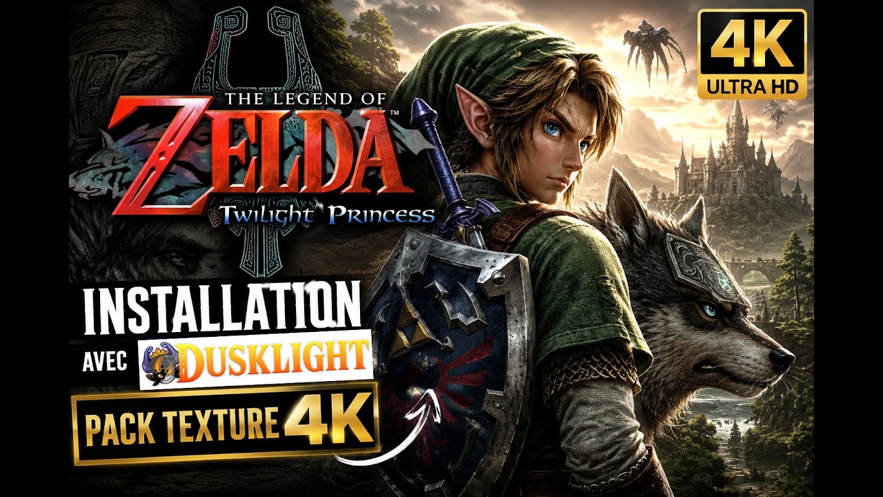 JOUER A TWILIGHT PRINCESS EN 4K SUR PC (TUTO-FR)