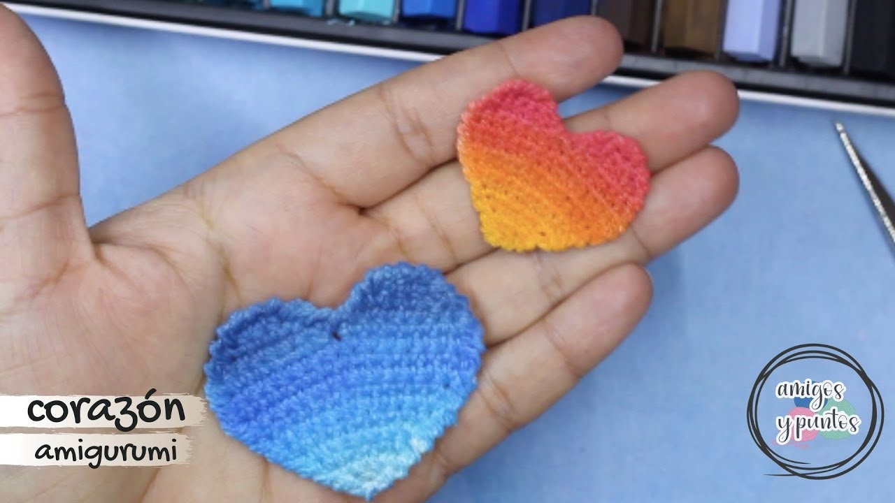 Corazón - pintura degradada