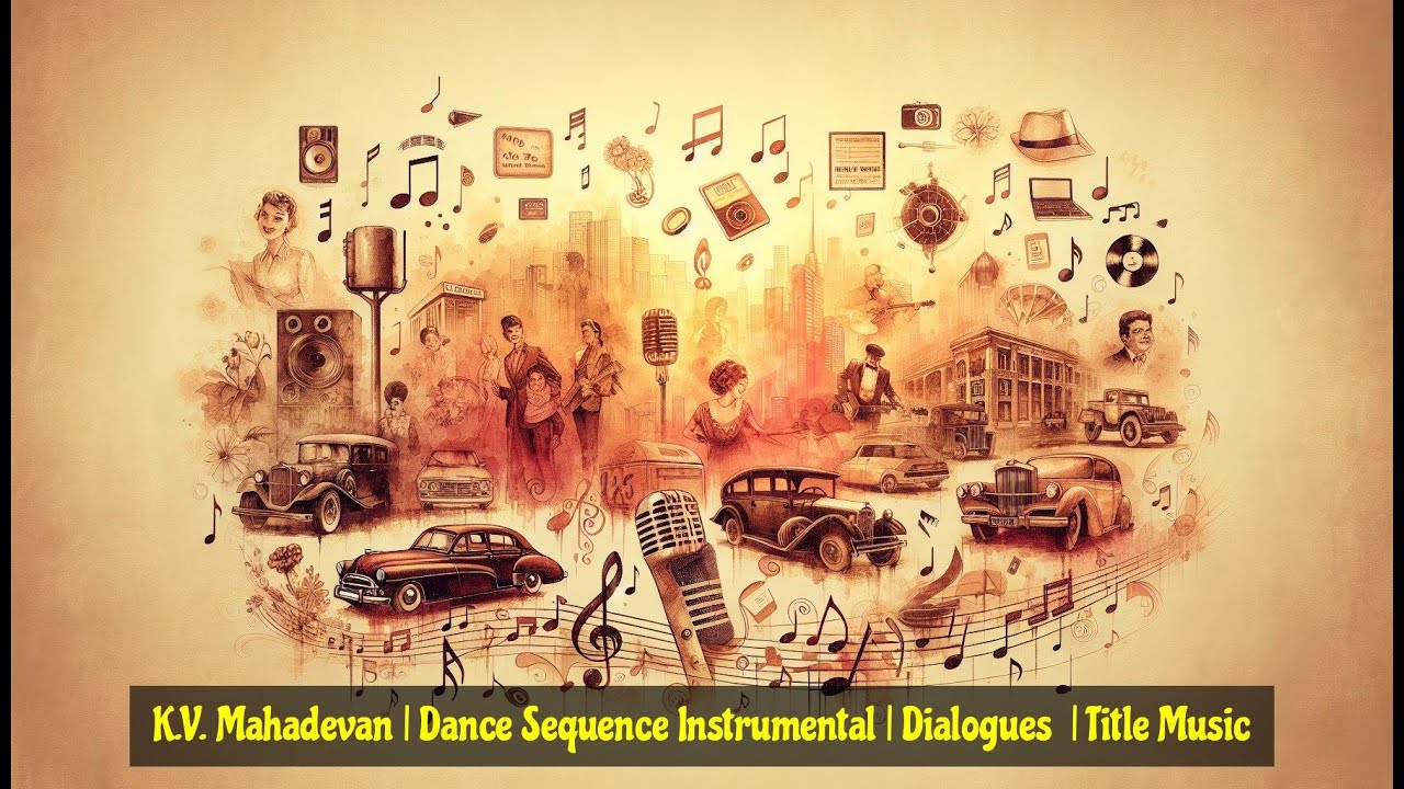K.V. Mahadevan | Dance Sequence Instrumental | Dialogues  | Title Music