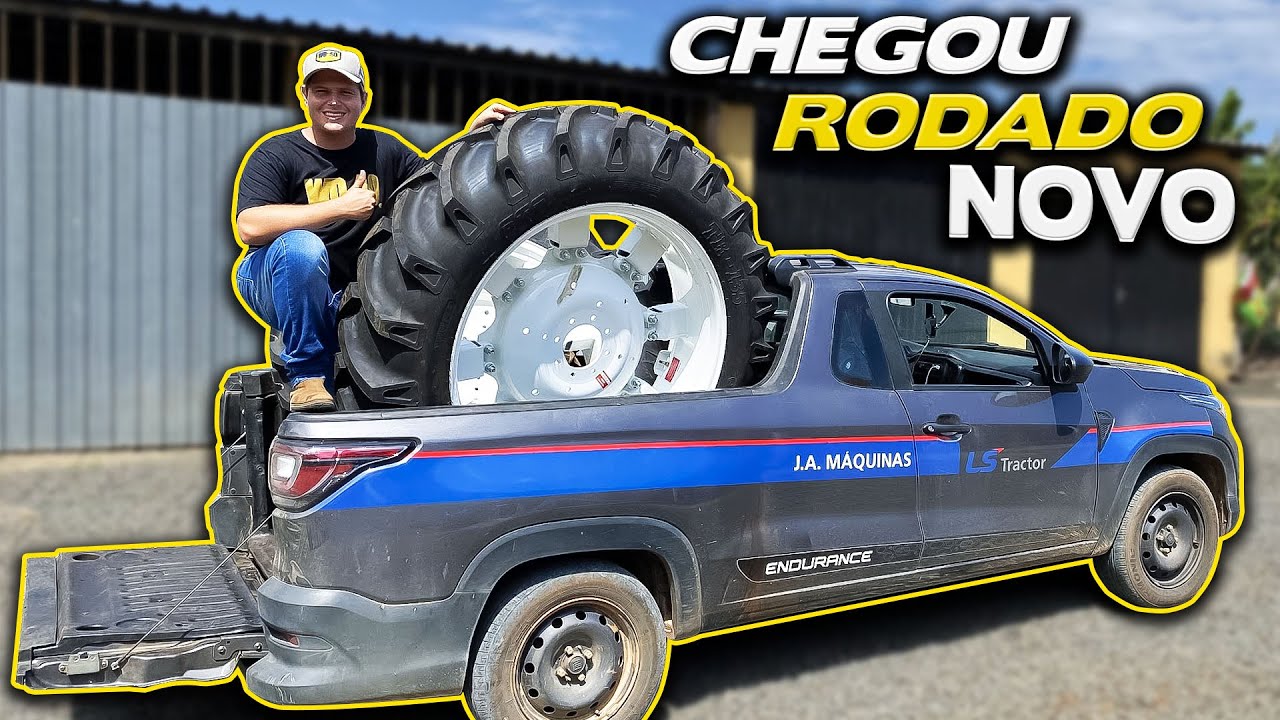 CHEGOU O RODADO FINO PARA O PLUS 90 | CHEGA DE AMASSAR SOJA!