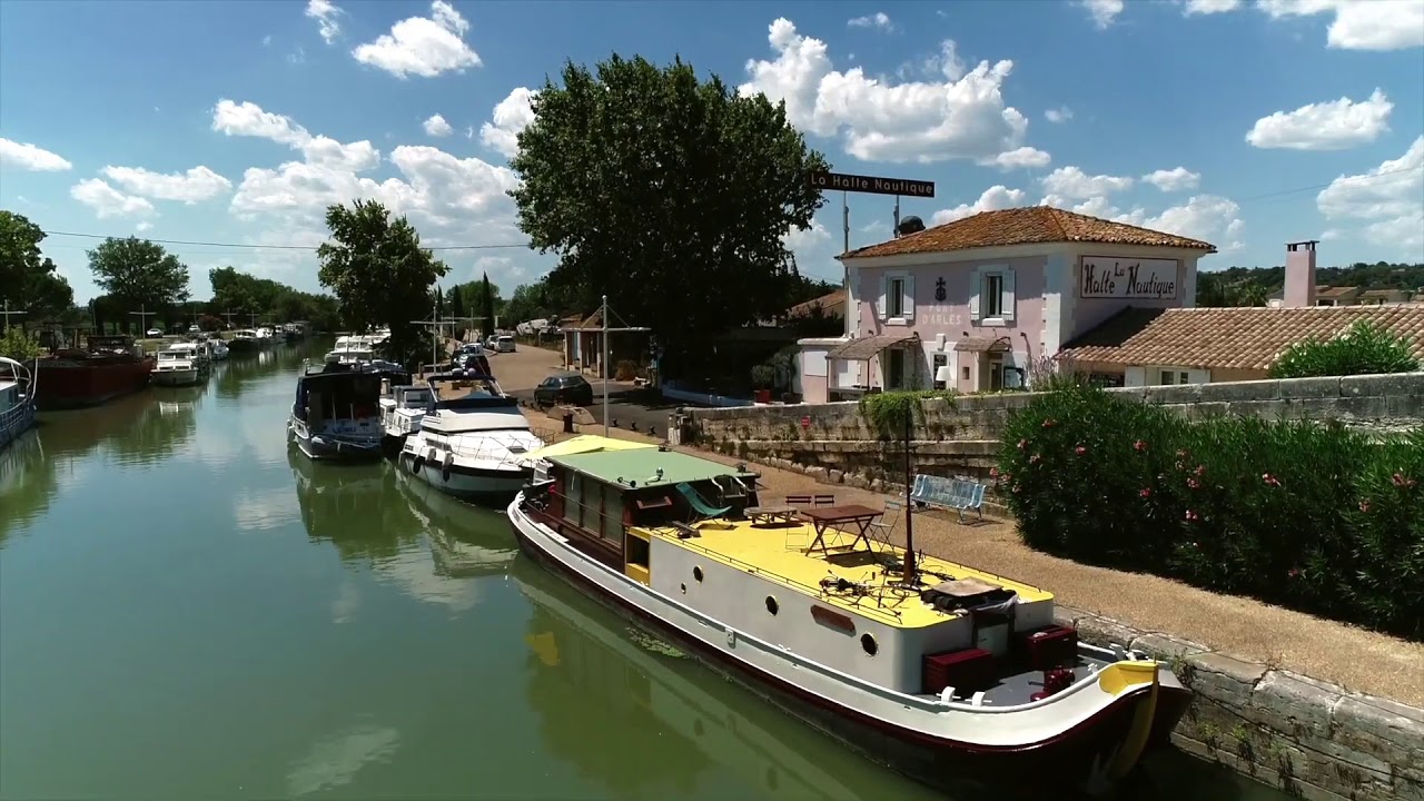 Le village de Bellegarde vu du ciel