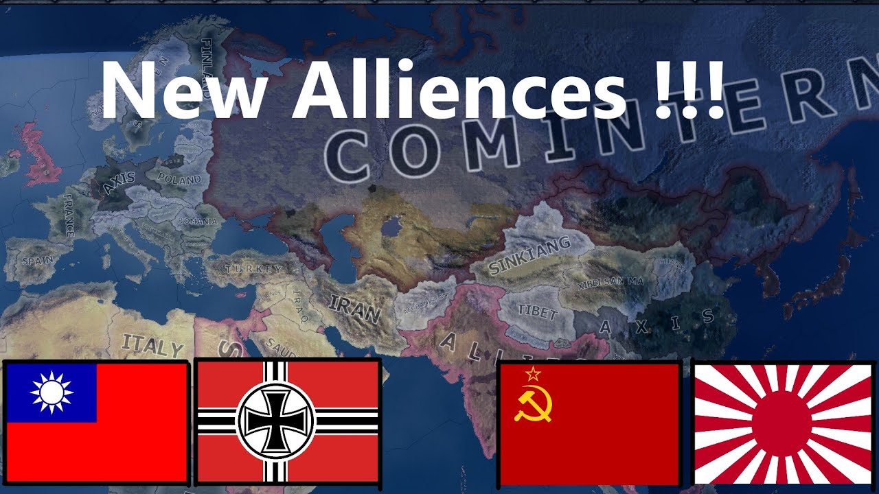 What If Japan And China Joined The Comintern And Axis? Hoi4 Timelapse