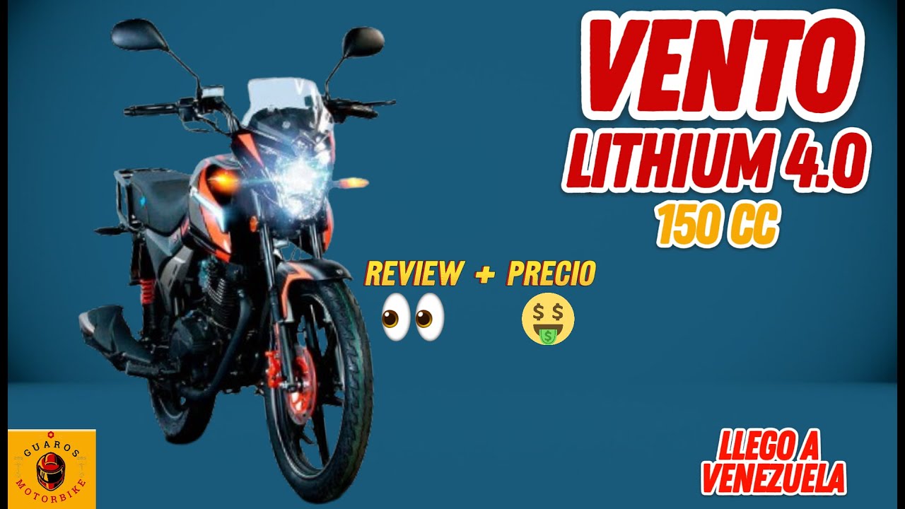 Vento Lithium 4.0 150cc Llego Vento a Venezuela👀🤷‍♂️  Review + Precio