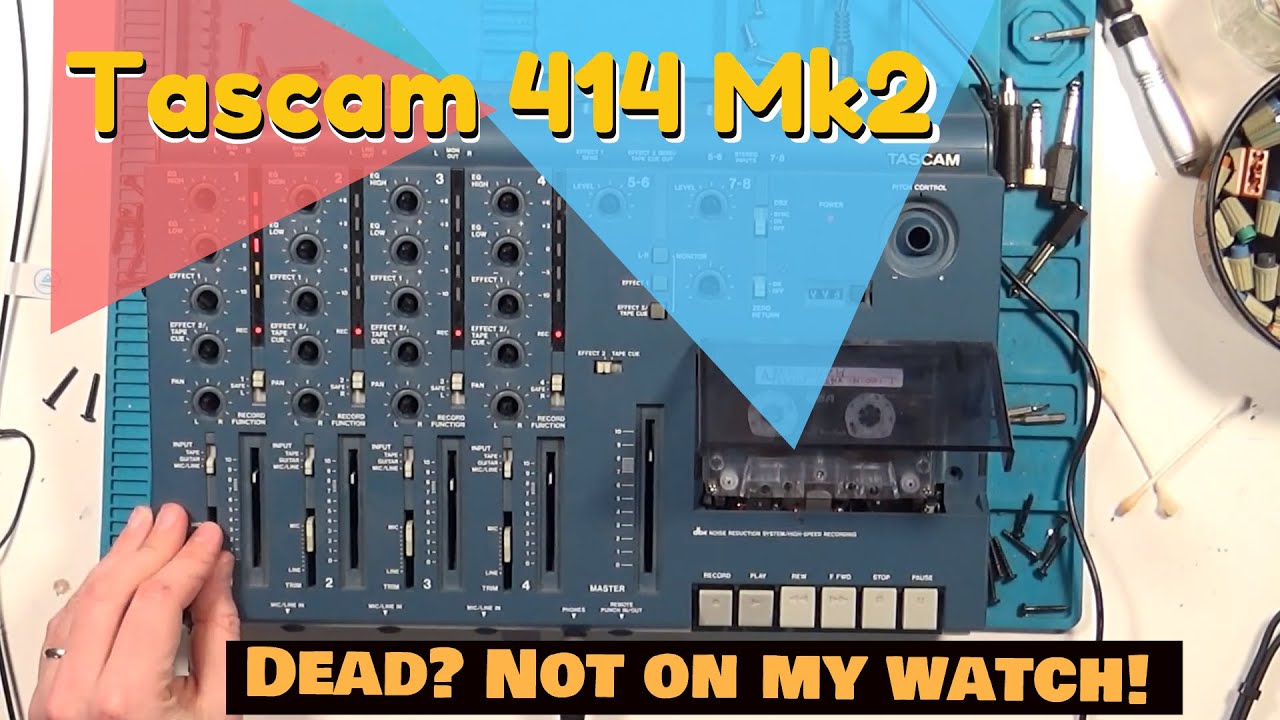 Tascam 414 Mk2 Repair Refurbishment and Calibration