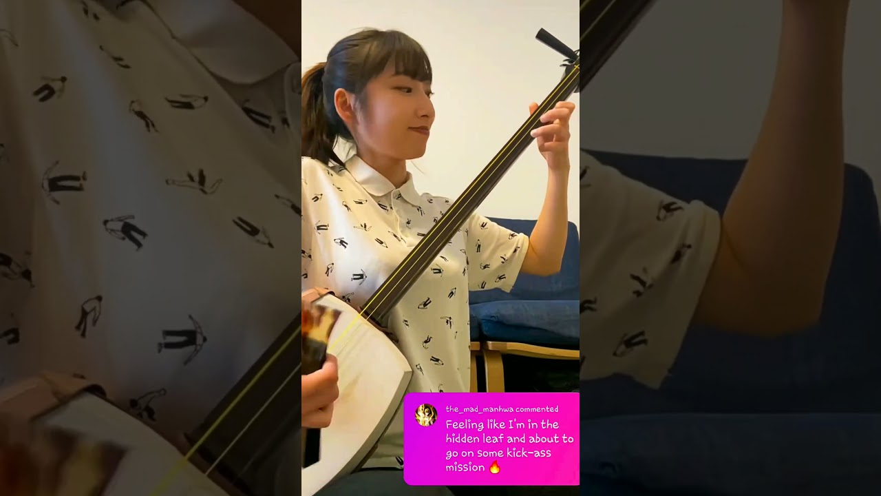 Energy boosted 🔥 #guitar #viralvideos #viral #viralshorts #japanese #chinese #asian #shamisen #anime
