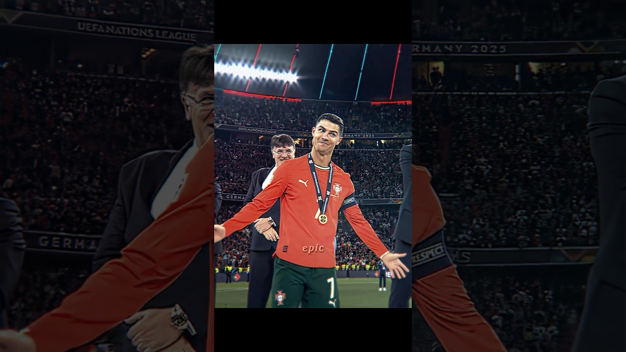 Ronaldo Won Nations League Again 🤩❤️&zwj;🩹