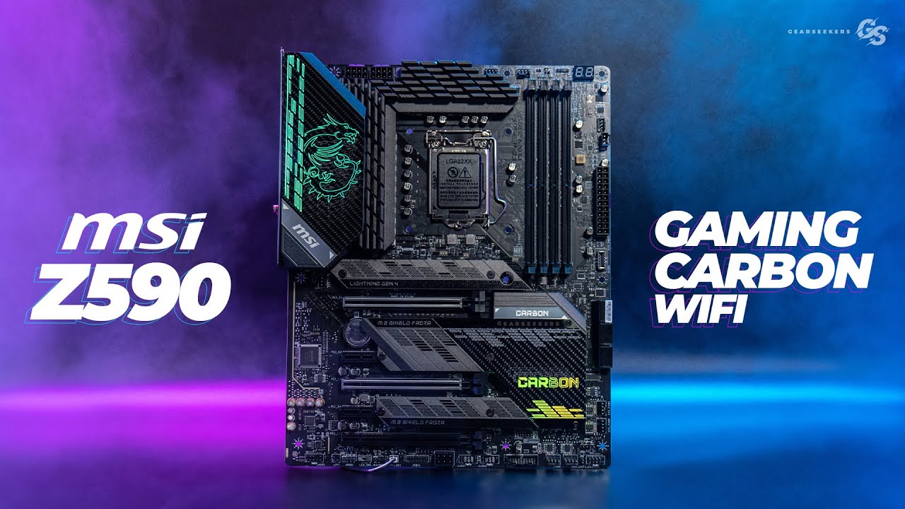 Z590 IS HERE... Sort Of - MSI Z590 Gaming Carbon WIFI Preview & Overview - CES 2021