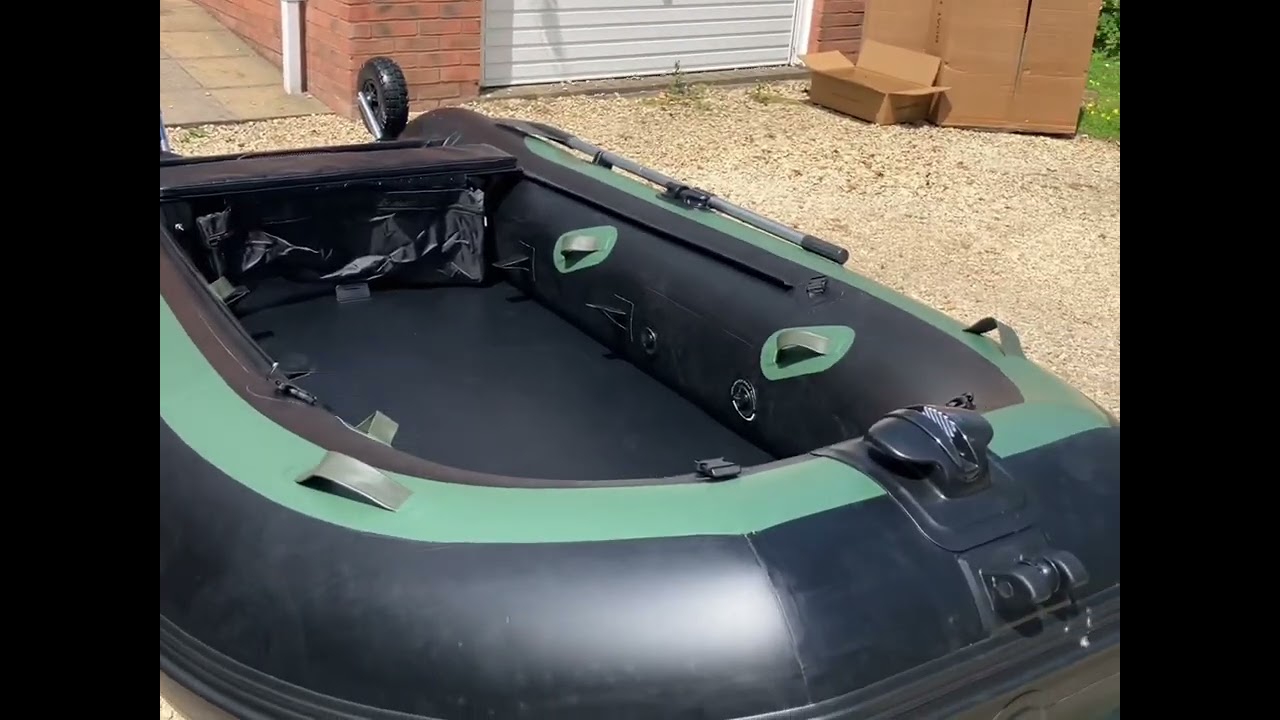 Unboxing the Hydrus H5 3.7m from ￼ inflatable boat fishing.com ￼￼