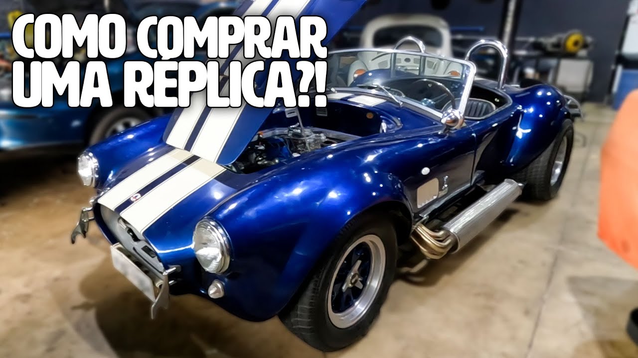 OPINIÃO SINCERA SOBRE AS RÉPLICAS DE SHELBY COBRA V8!! COMO COMPRAR UMA BOA?! 🤔