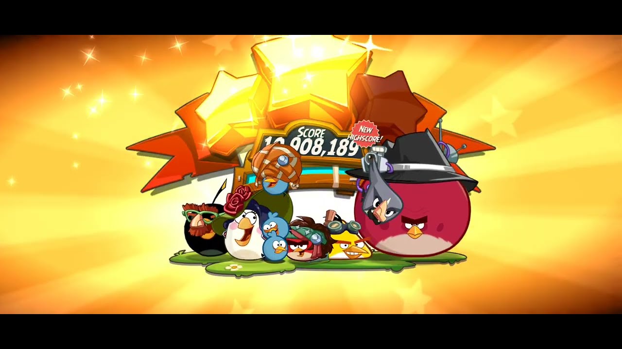 Angry Birds 2 - Level 107 gameplay
