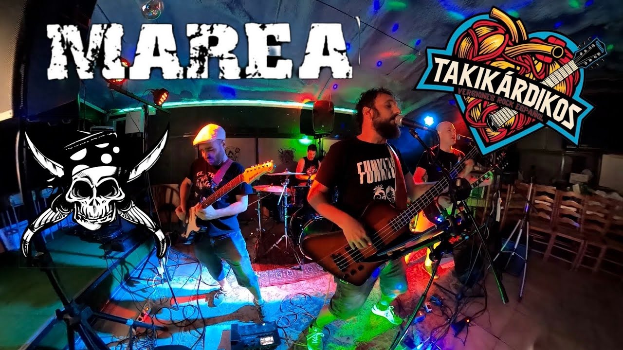 La Luna Me Sabe a Poco (Marea) - Cover en Directo | Takikardikos