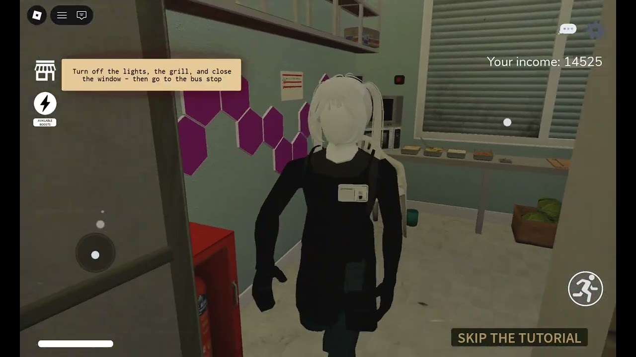 Scary shawarma kiosk in Roblox with Cabprivy on mistakes 😋 easy kiosk good 👍 