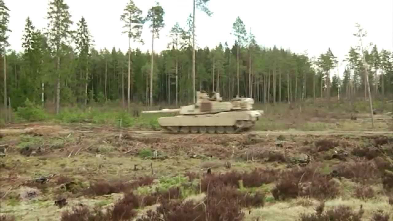 Abrams tankid lasid esimest korda keskpolügoonil