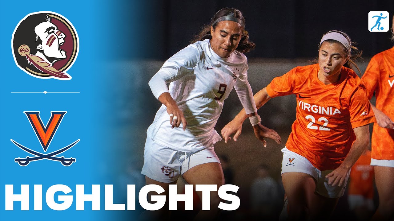Florida State vs Virginia | NCAA College Women's Soccer | Highlights - November 02, 2025
