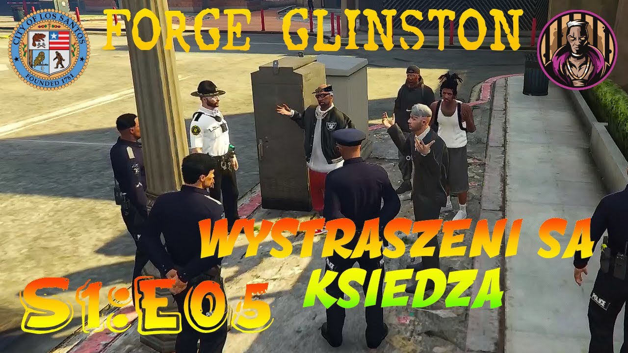 FORGE GLINSTON - DYMY | S1:E05 | PELCU | GTA RP | REALMRP | LSPD |