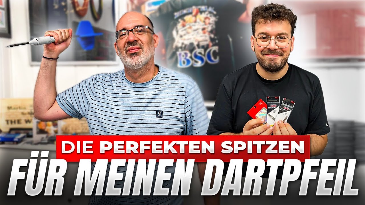 SO FINDET MAN DIE PERFEKTEN SPITZEN FÜR SEINEN DART? 🚨 MIT JANNI SELACHOGLOU
