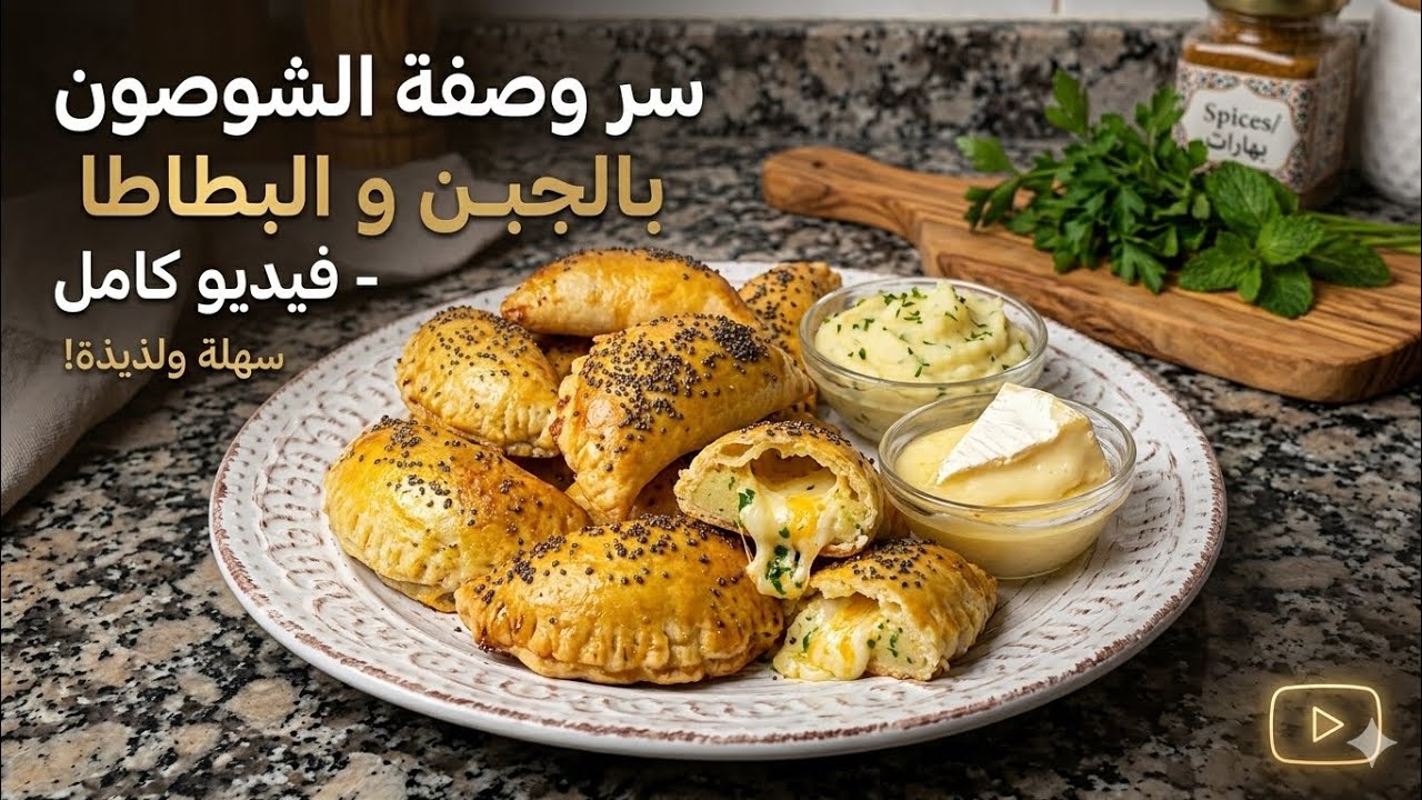 أروع فطائر شوصون ‼️بعجينة قطنية وحشوة سبيسيال 👌 إقتصادية ماتشبعوش منها 20 من رمضان 🌙