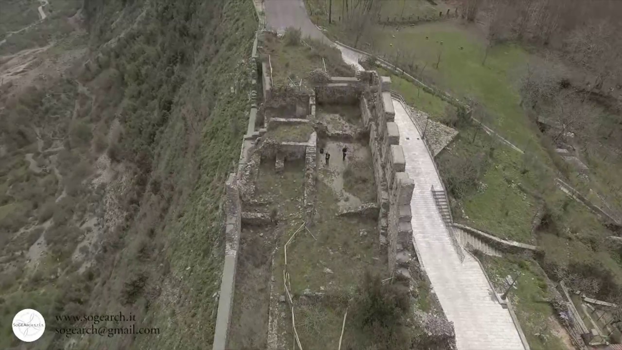 Castello di Trecchina (PZ) - riprese da SAPR e fotogrammetria