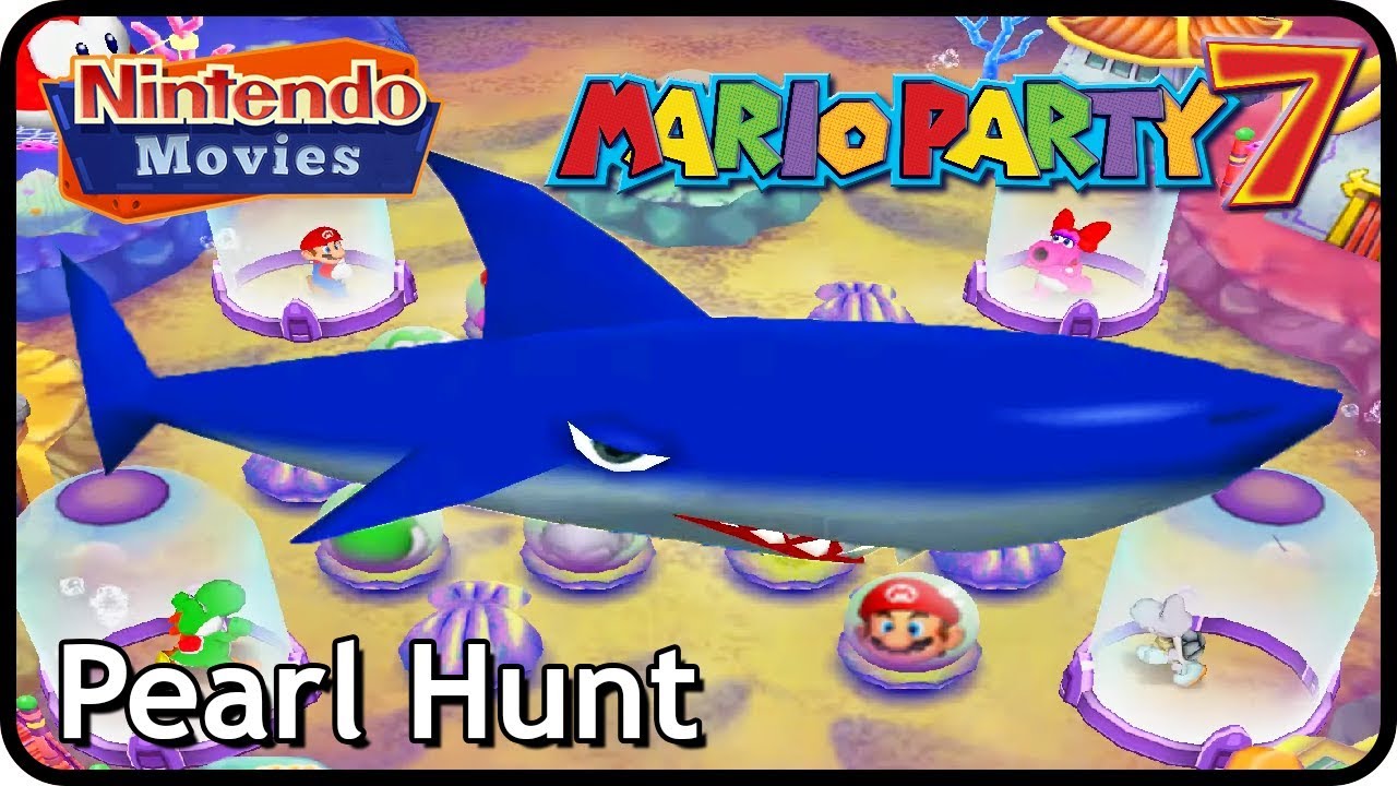 Mario Party 7 - Pearl Hunt (2 Players, Mario vs Yoshi vs Birdo vs Dry Bones)