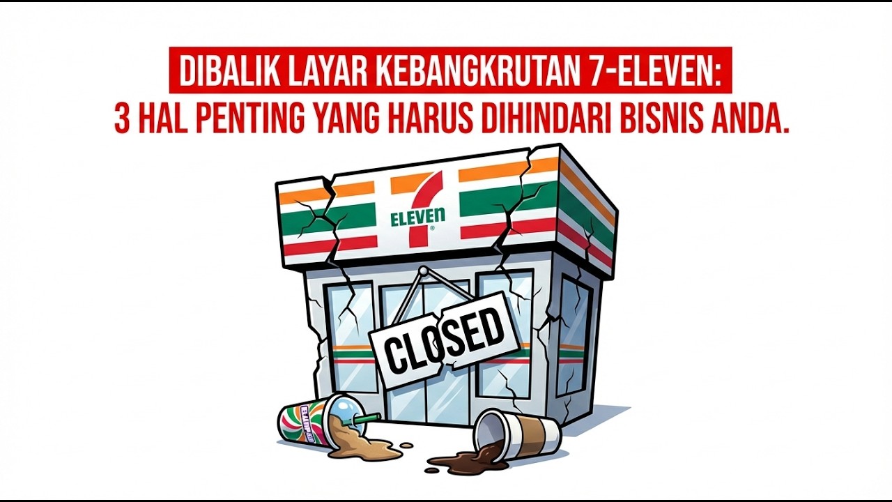 Belajar dari Kebangkrutan 7-Eleven: Jangan Lakukan Ini di Bisnis Kamu.