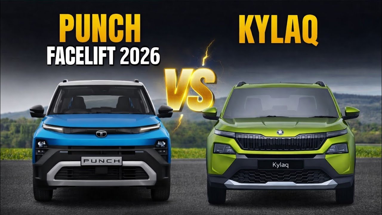 New Tata Punch 2026 vs Skoda Kylaq 🔥 | Price, Features & Mileage | Which is Best?