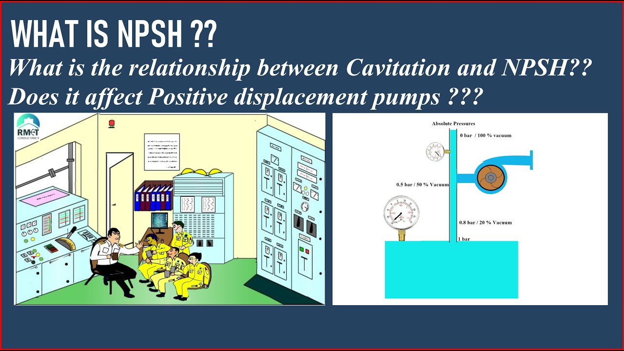 Что такое #NPSH? Как NPSH влияет на #кавитацию? Влияет ли NPSH на объёмные насосы?