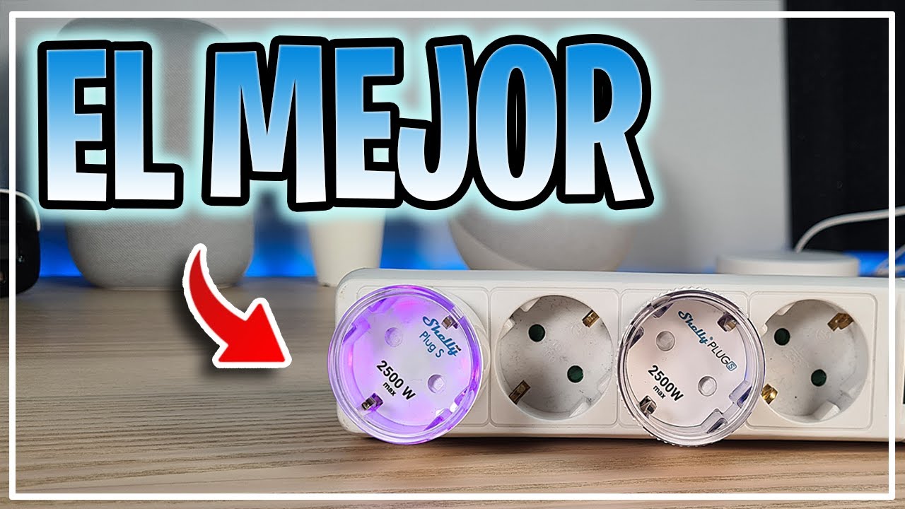 🔴 Como instalar un enchufe INTELIGENTE y controla el consumo! Shelly Plus Plug S