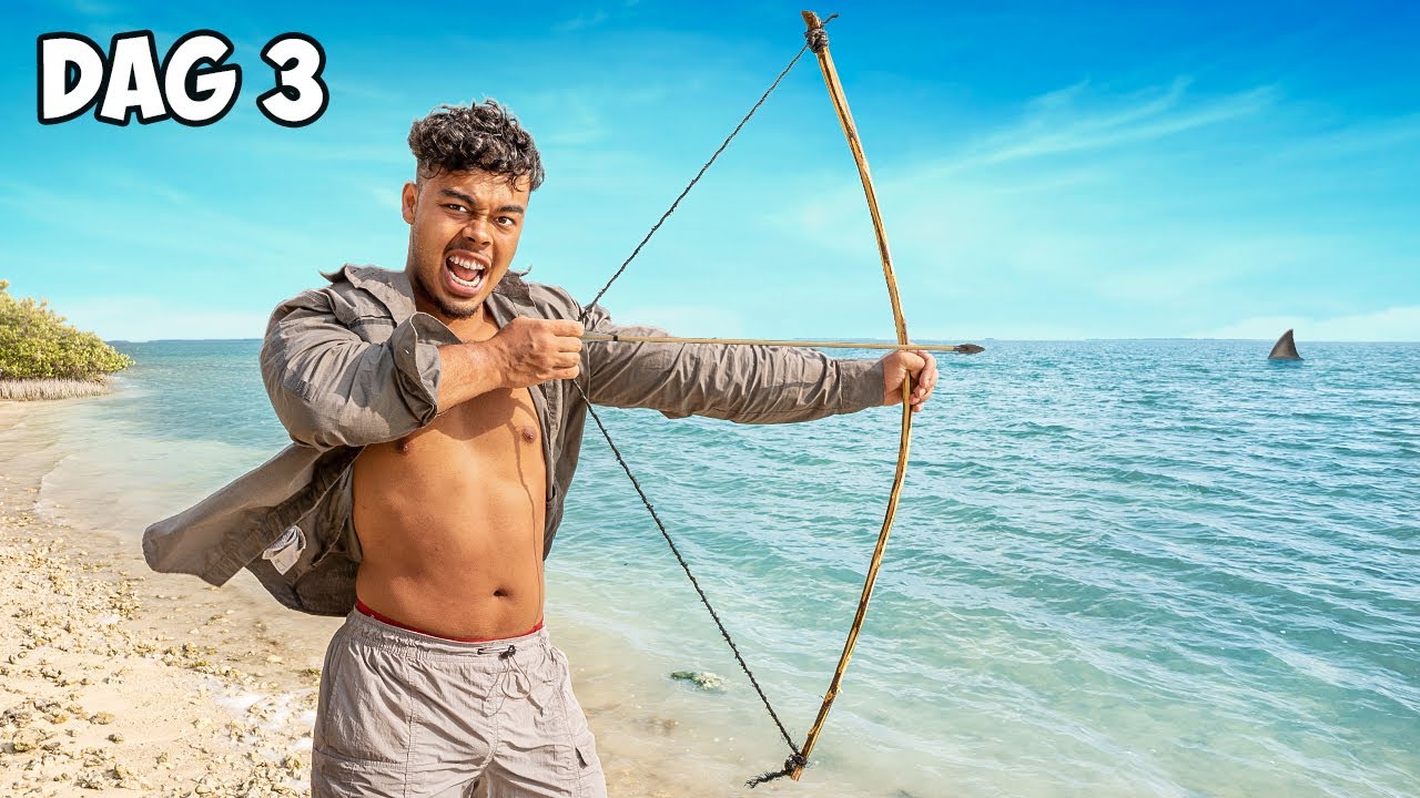 Ik Overleefde 7 Dagen Op Een Onbewoond Eiland! - Dag 3