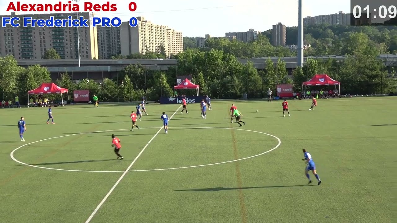 Alexandria Reds vs FC Frederick PRO NPSL Playoff semifinals