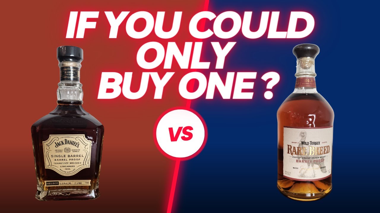 Битва бурбона Wild Turkey Rare Breed против Jack Daniel's Single Barrel Barrel Proof!