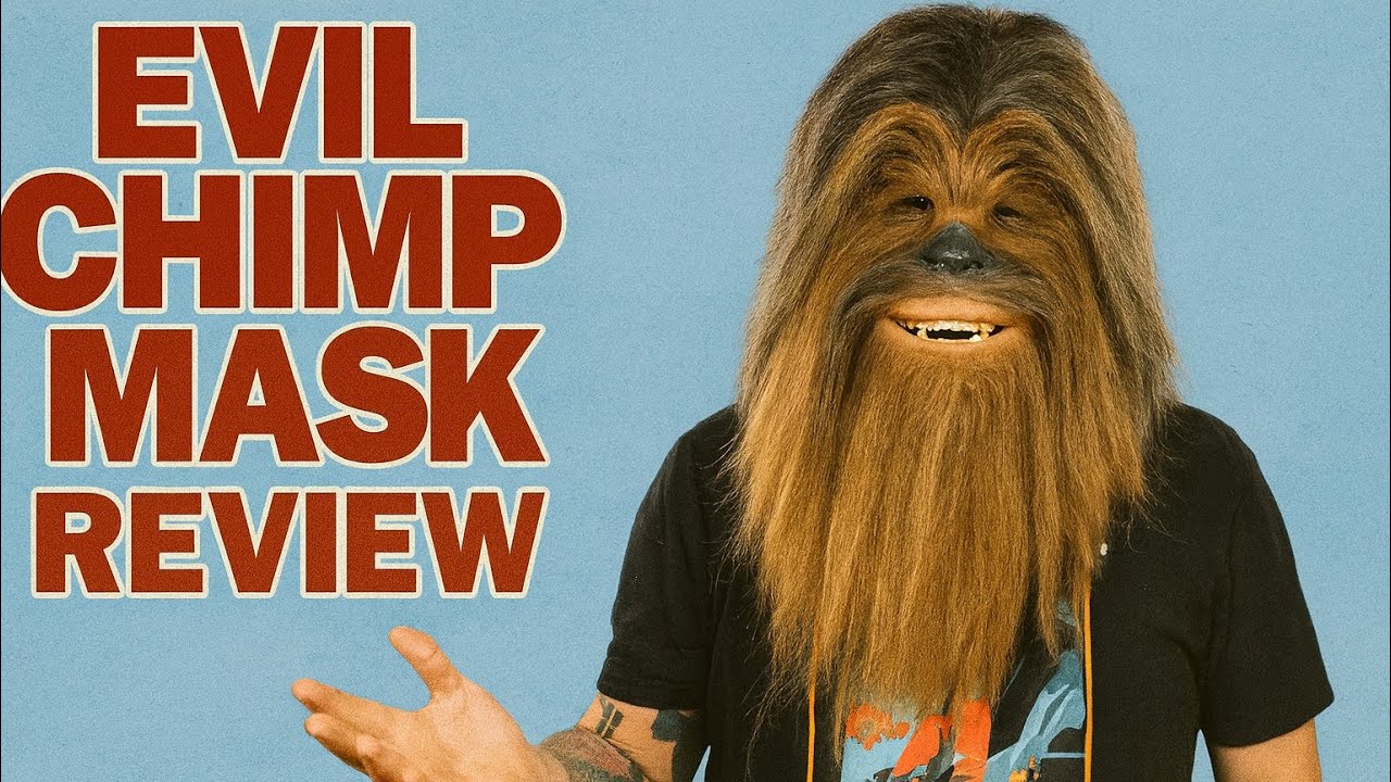Evil Chimp FX Chewbacca Mask Review | Movie-Quality Wookiee Mask in Action