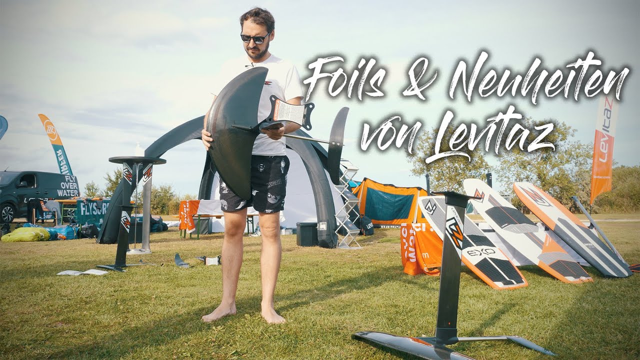 Levitaz Foils & Neuheiten zum Wingen/Kiten/Surfen/Pumpen