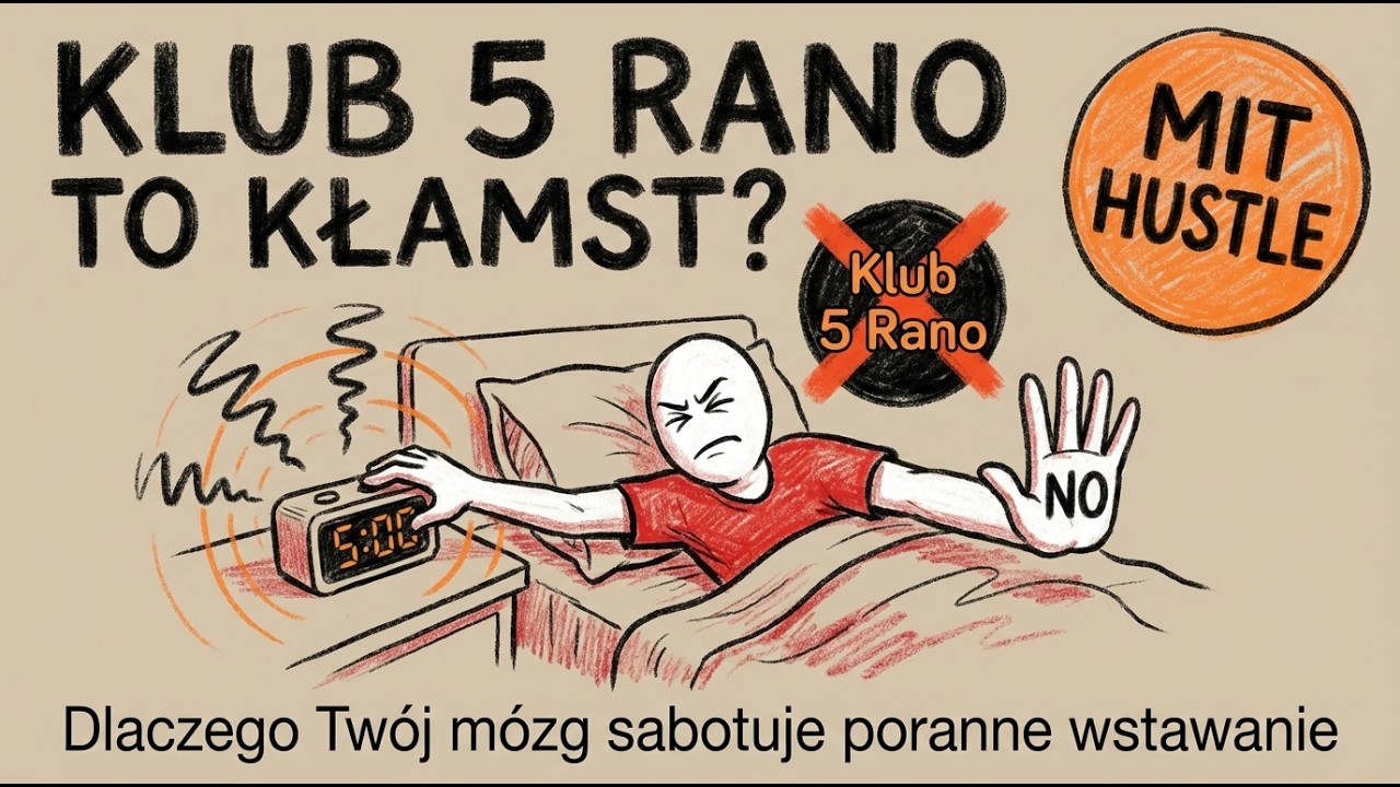 Dlaczego Nie Możesz Wstać o 5:00 Rano? (To Nie Lenistwo)
