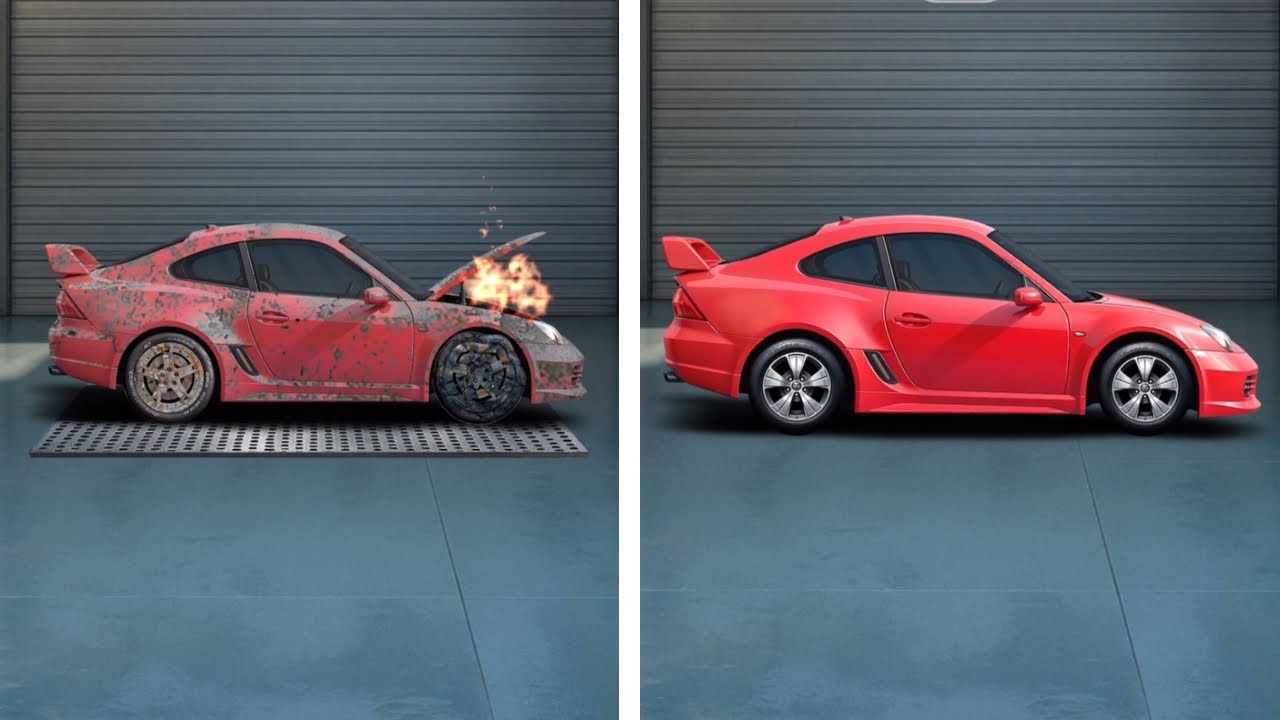 From Broken to Brand New 🚗🔥 | Car Restoration Before & After