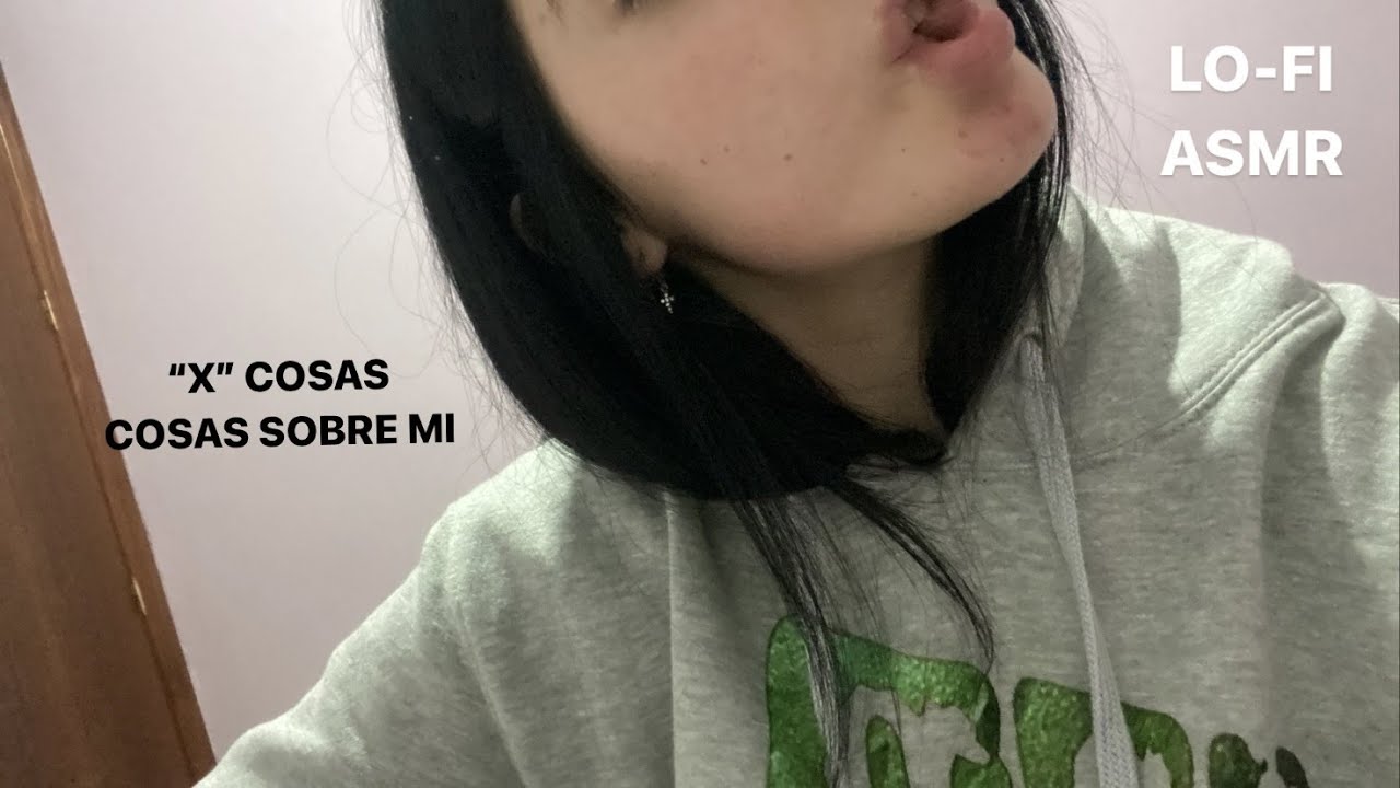 COSAS sobre MI en ESPAÑOL | LO-FI ASMR