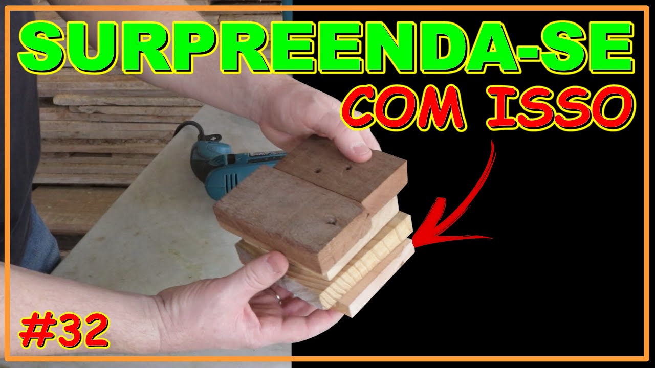 IMPRESSIONANTE TRANSFORMAÇÃO DE MADEIRA EM ARTE  (VÍDEO #32) #arteemmadeira #marcenariacriativa