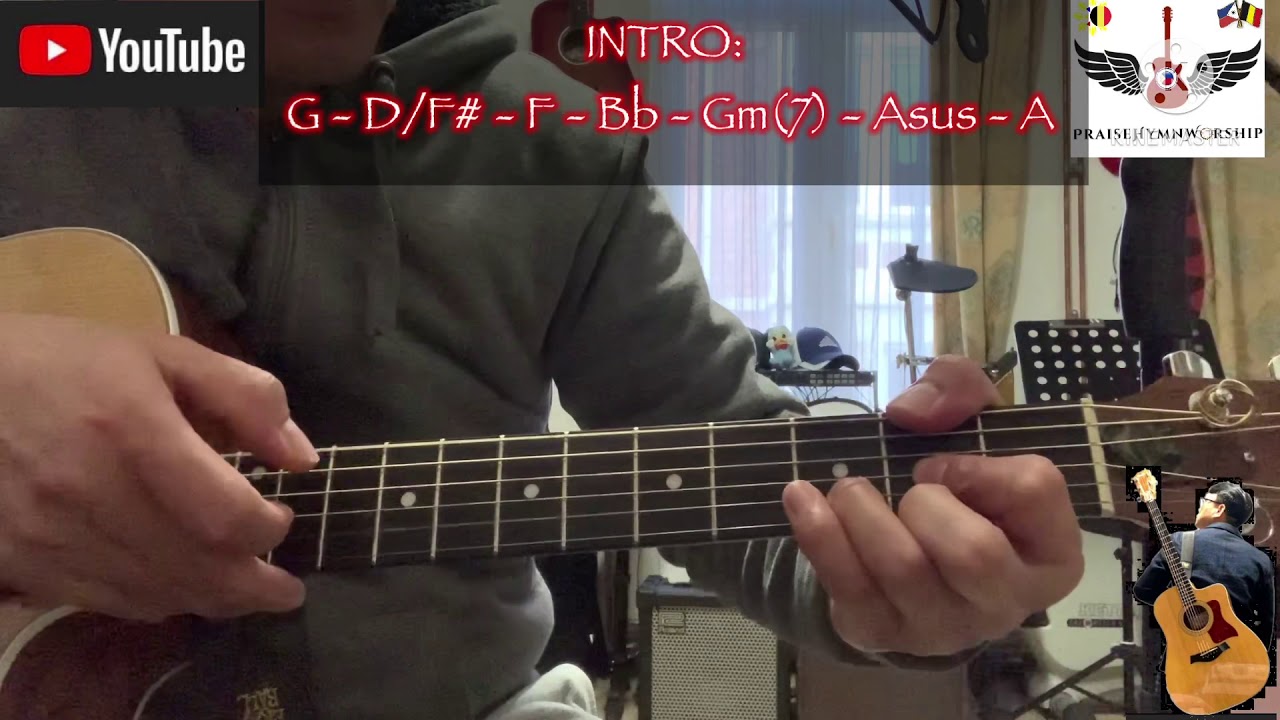 Pananagutan - traditional mass song- guitar tutorial INTRO ONLY! For beginners - Video 1